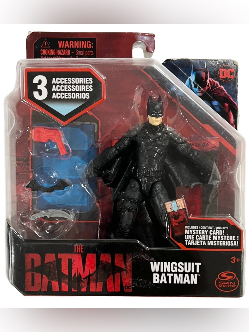 The Batman Wingsuit 4 inch Action Figure Toy 2022 Unopened kids